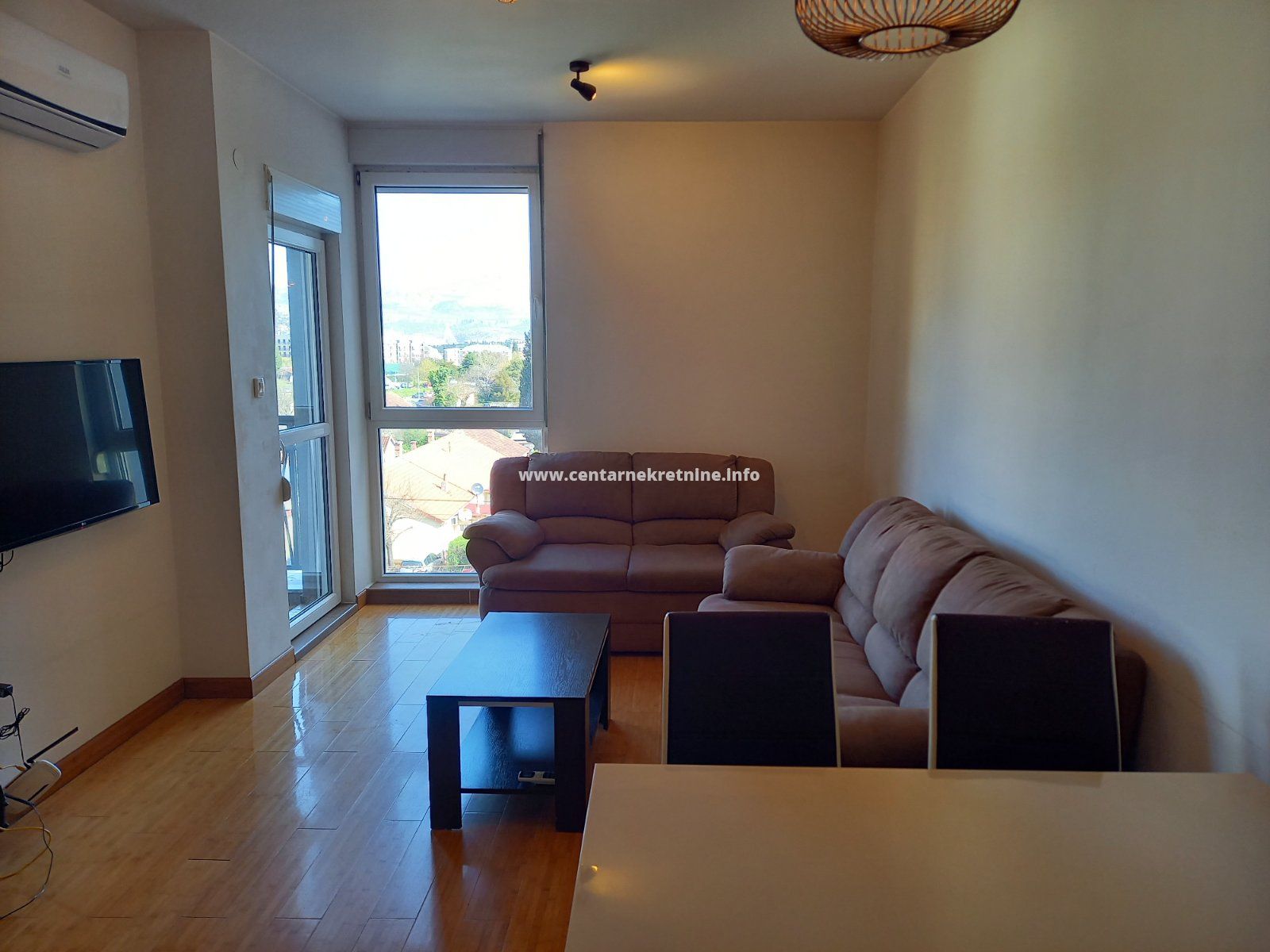 Izdavanje, dvosoban stan 64m2, Zabjelo, Podgorica