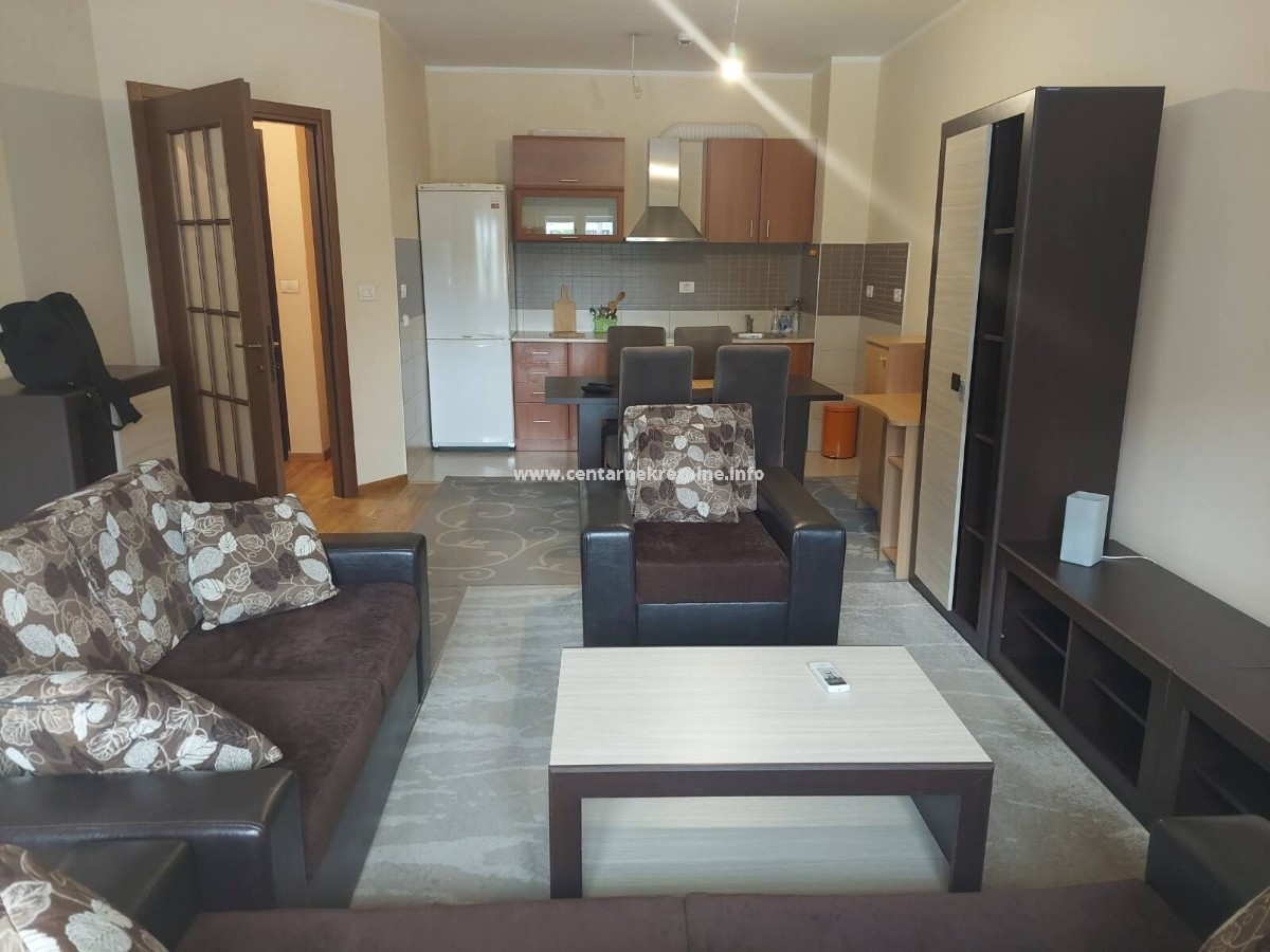 Izdavanje, jednosoban stan 54m2, City kvart, Podgorica