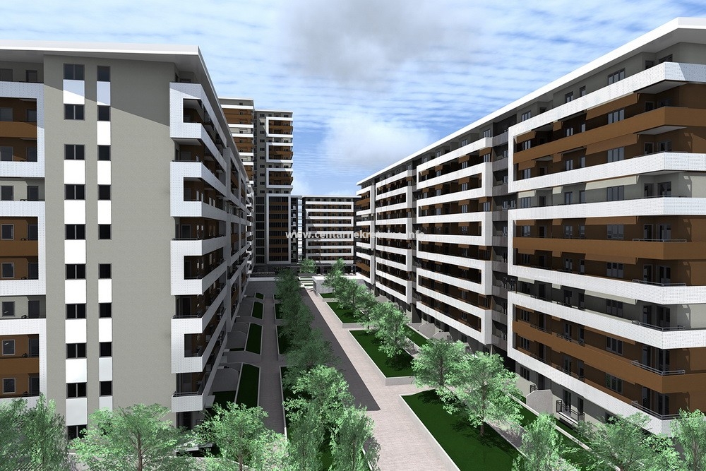 For rent, one bedroom apartment 49m2, Central Point, Podgorica