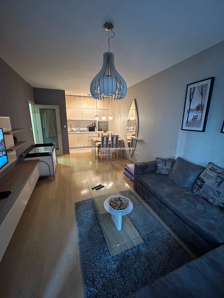 Izdavanje, jednosoban stan 46m2, City kvart, Podgorica 