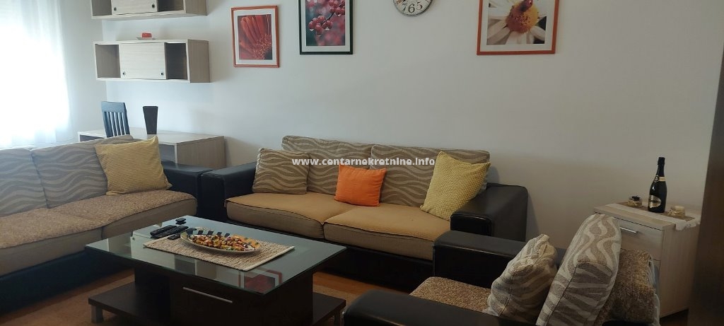 Izdavanje, dvosoban stan 75m2, Blok VI, Podgorica 