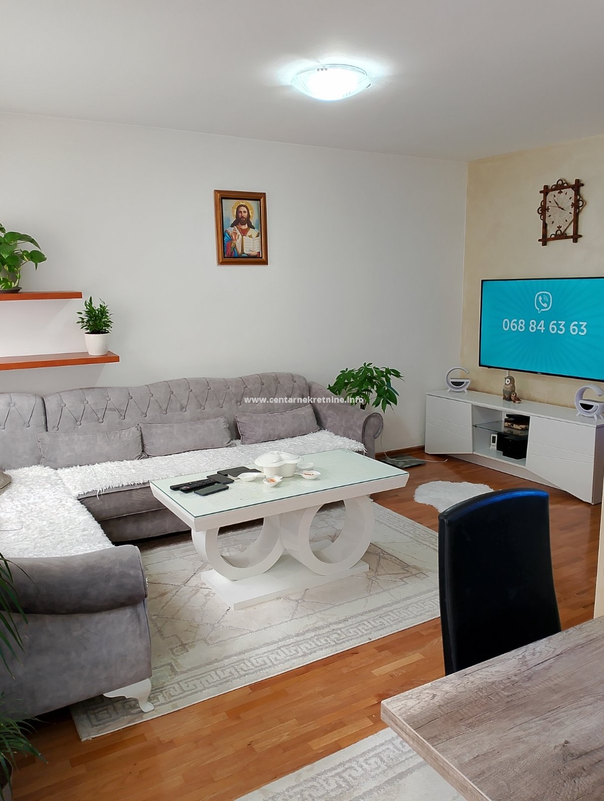 For sale, two bedroom apartment 54m2, Stari aerodrom, Podgorica