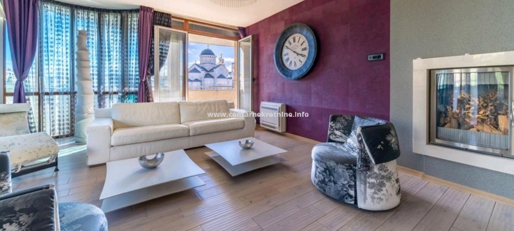 Prodaja, lux trosoban stan 133m2, Preko Morače, Podgorica
