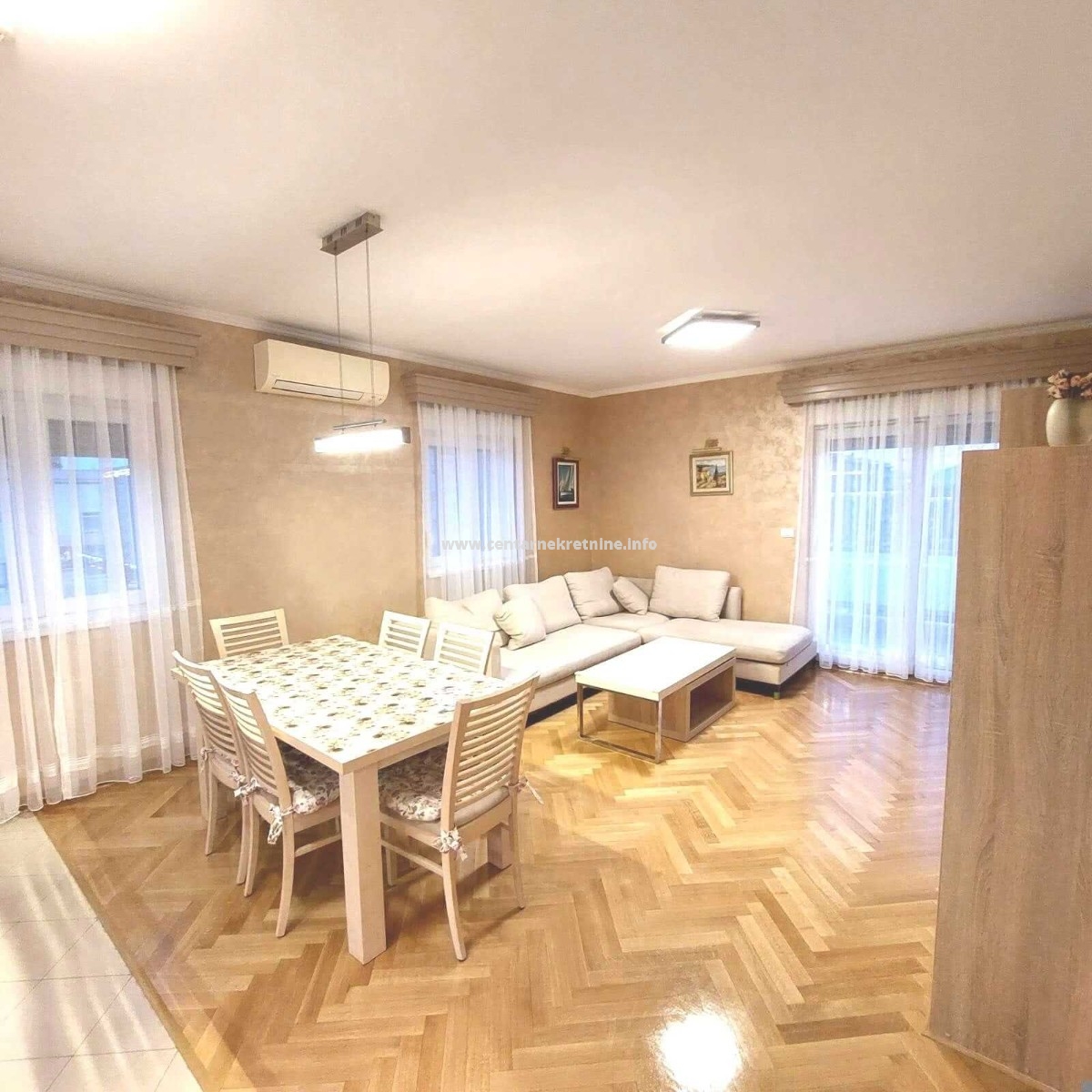 For rent, luxury two bedroom apartment 88m2 City kvart, Podgorica
