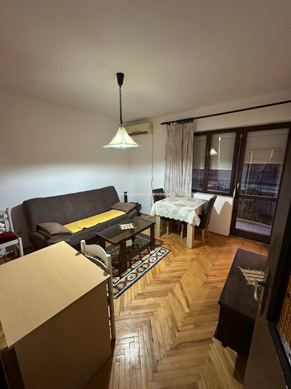 For rent, one bedroom apartment 35m2, Dalmatinska street, Podgorica