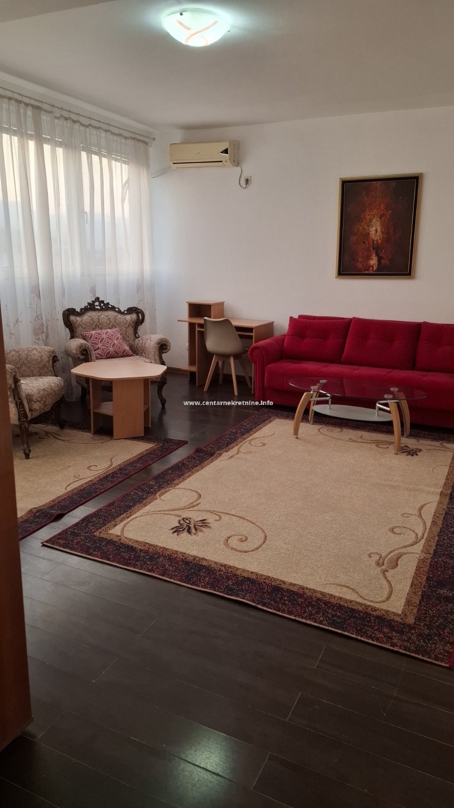 Izdavanje, jednosoban stan 58m2, Centar, Podgorica