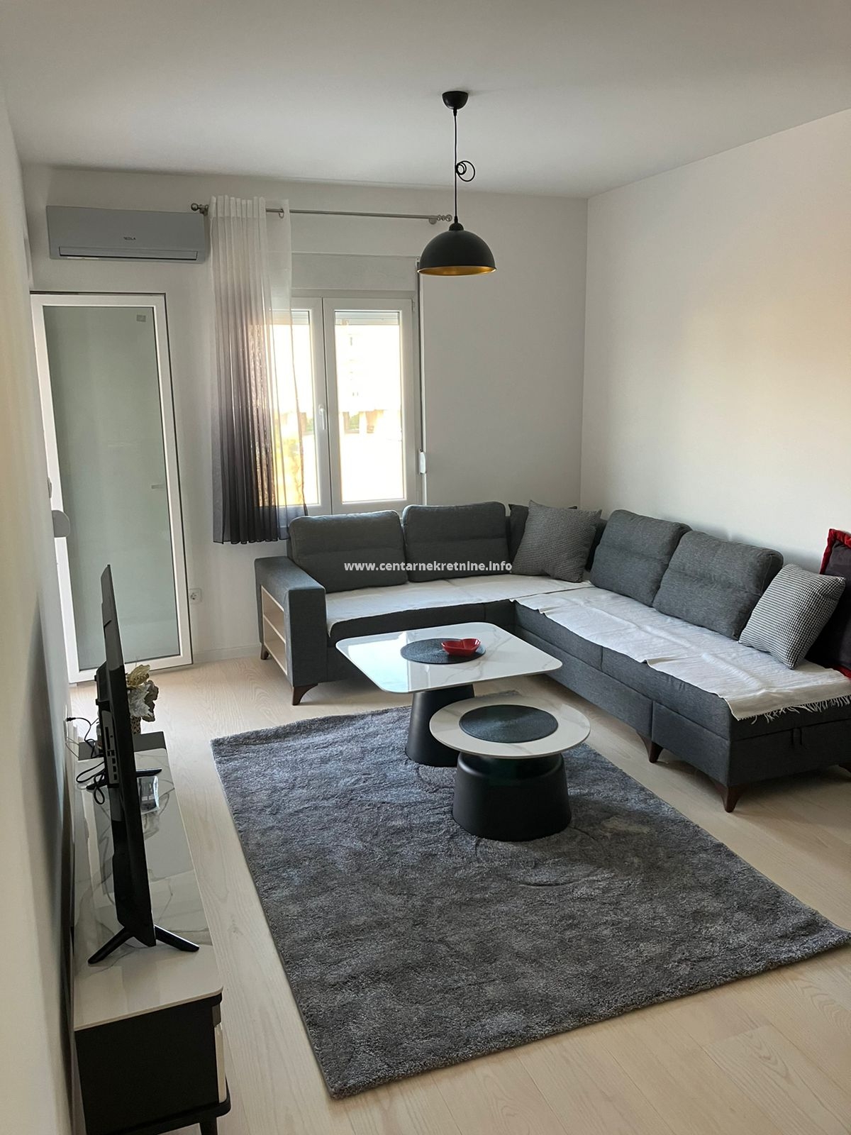 Izdavanje, jednosoban stan 43m2, Zabjelo, Podgorica