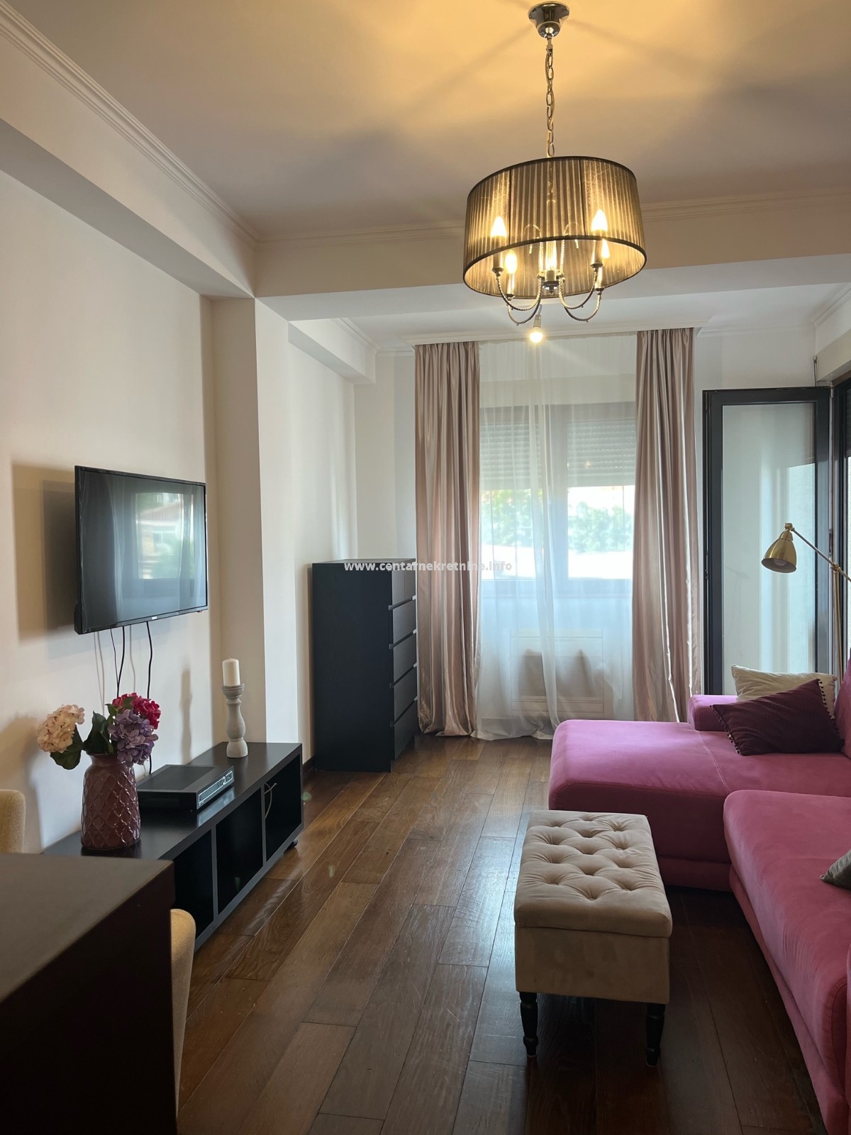 Izdavanje, jednosoban stan 44m2, Gorica C, Podgorica