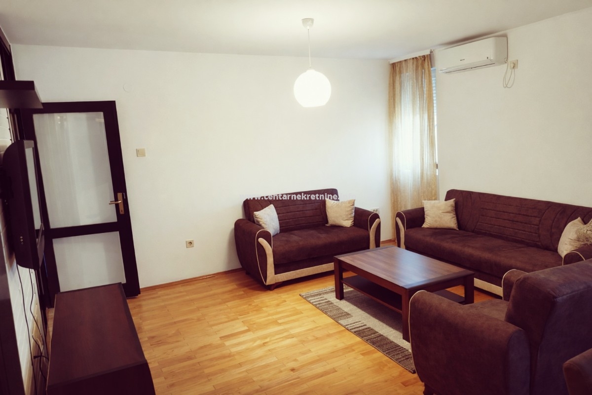 For rent, one bedroom apartment 59m2, Blok 5, Podgorica