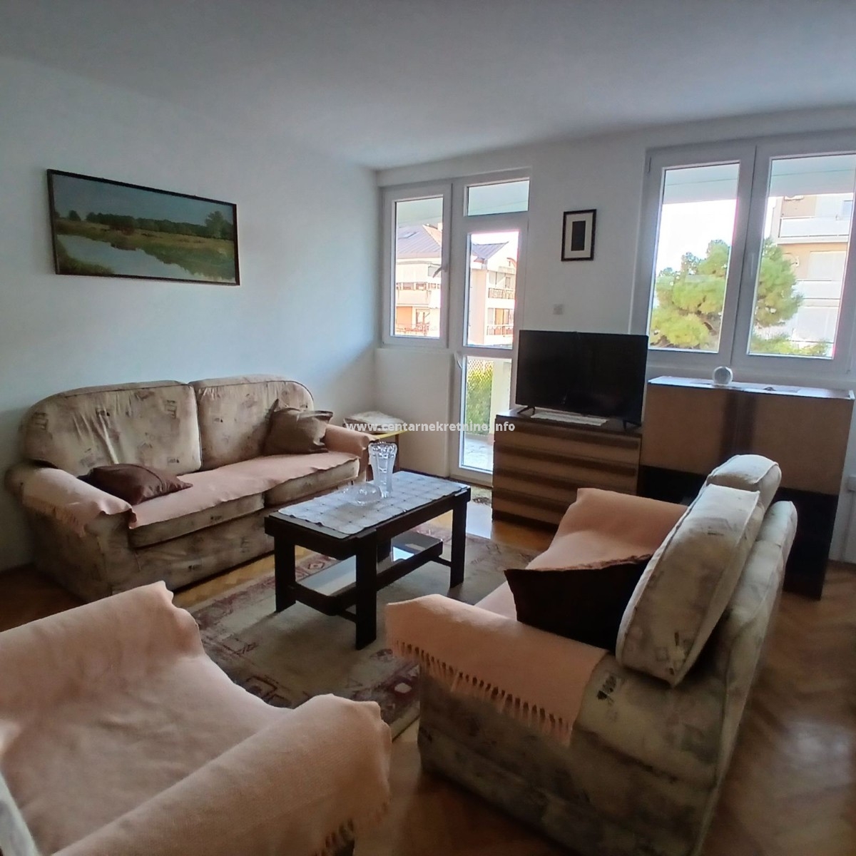 Izdavanje, dvosoban stan 66m2, Preko Morače, Podgorica