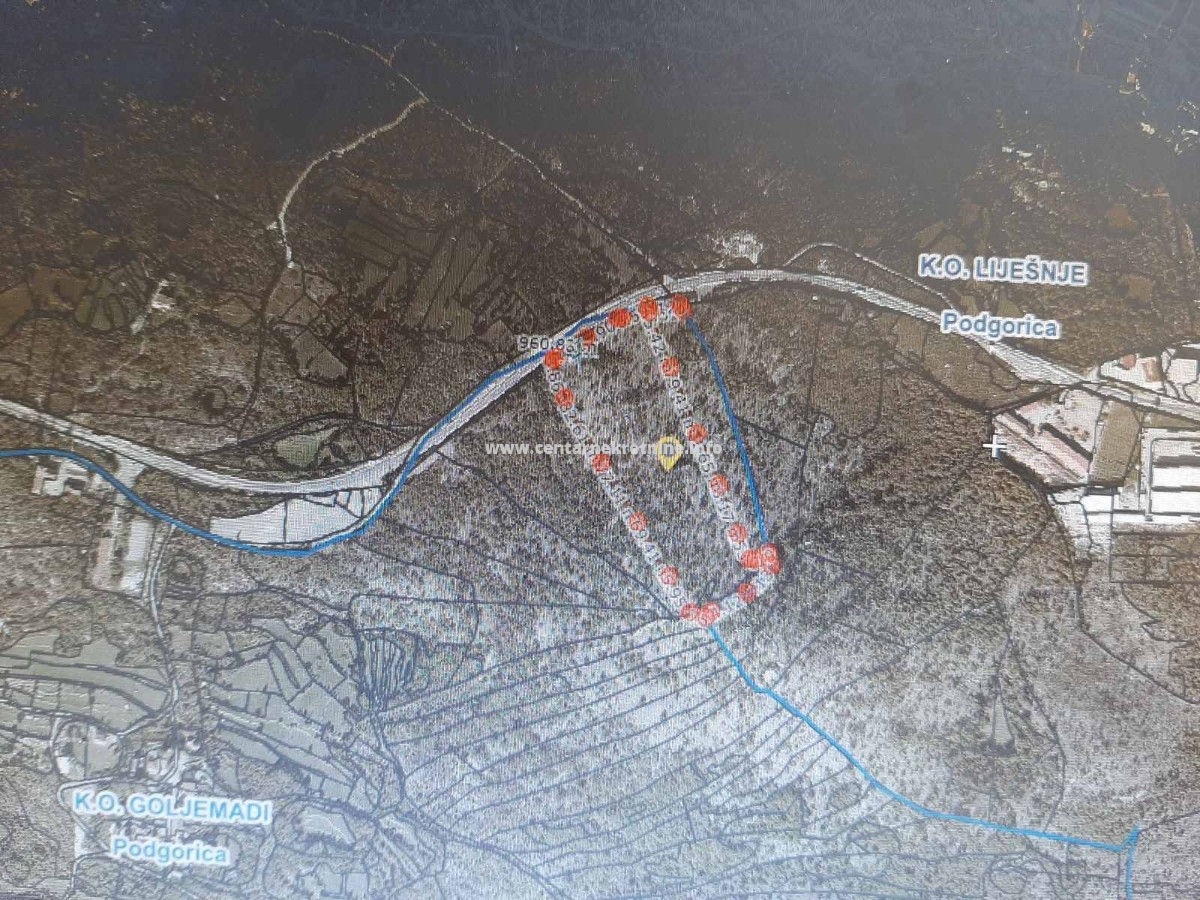Prodaja,imanje 34.000m2,Barutana,Podgorica