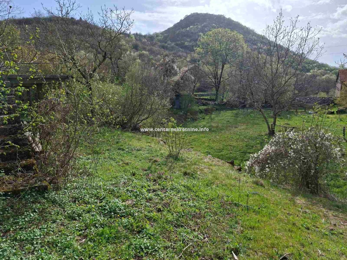 Prodaja, plac sa kućom 2.032m2, Orahovo, Kuči, Podgorica