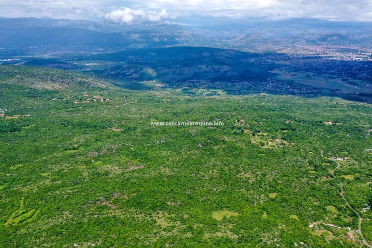 Prodaja, imanje 37.000m2, Draževina, Podgorica